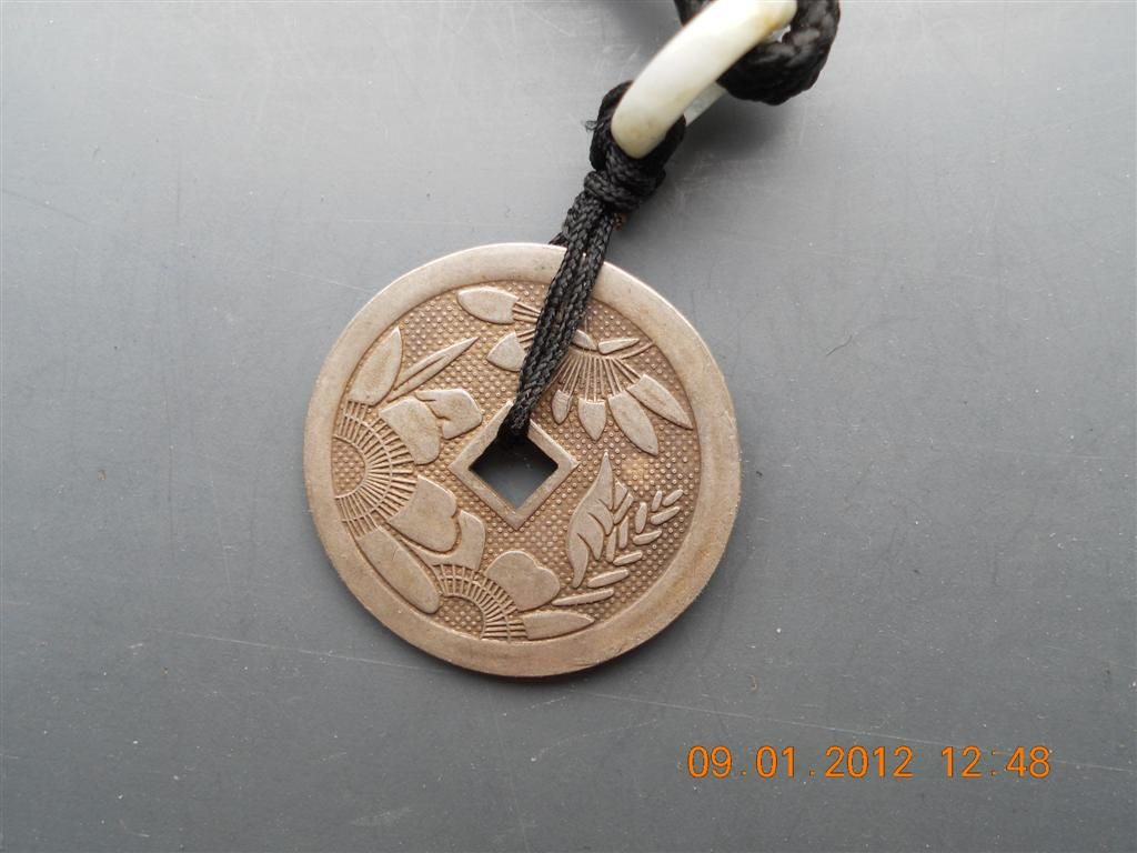 吉语银花钱!英俊少年!