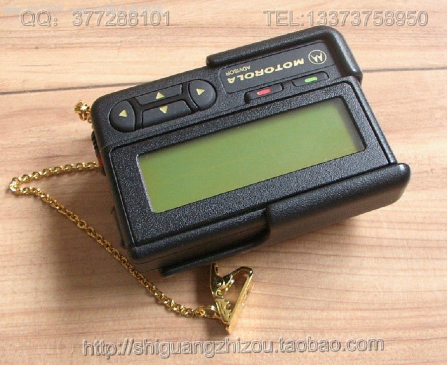 摩托罗拉顾问型汉显bp机