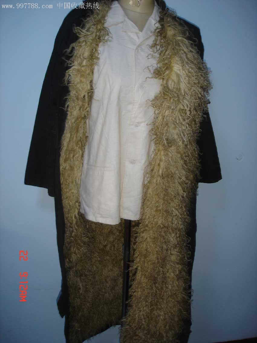 东北民俗物品男士长袍男人冬袍