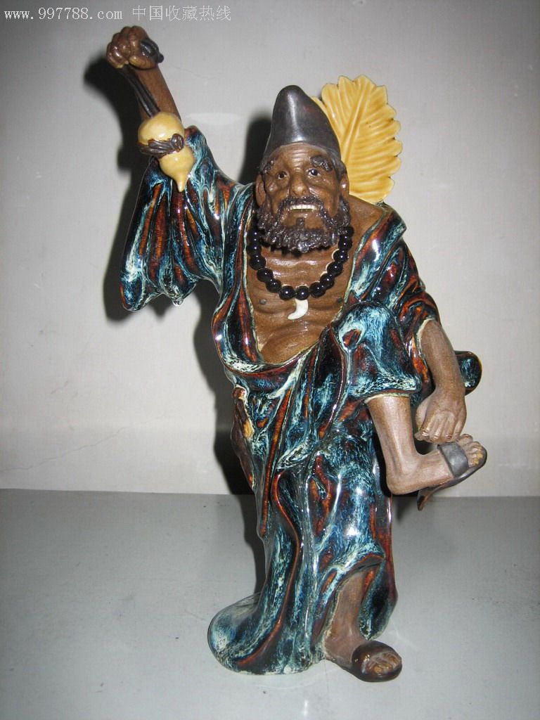 中国高级工艺美术师邓巨辉辛卯年作品---济公