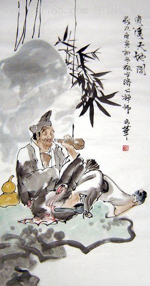 王文华·三尺写意人物《济公》