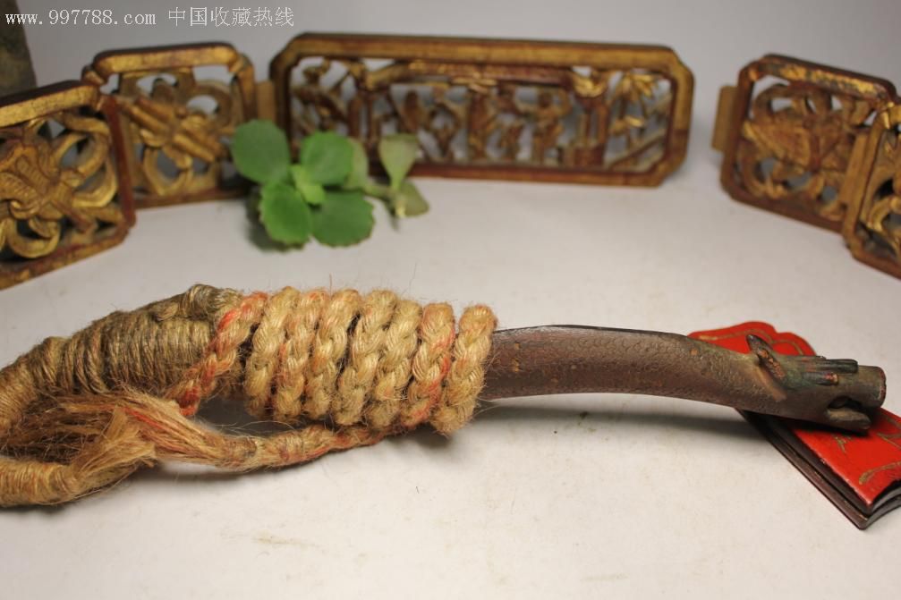 老法器龙头法鞭(保真藏品)