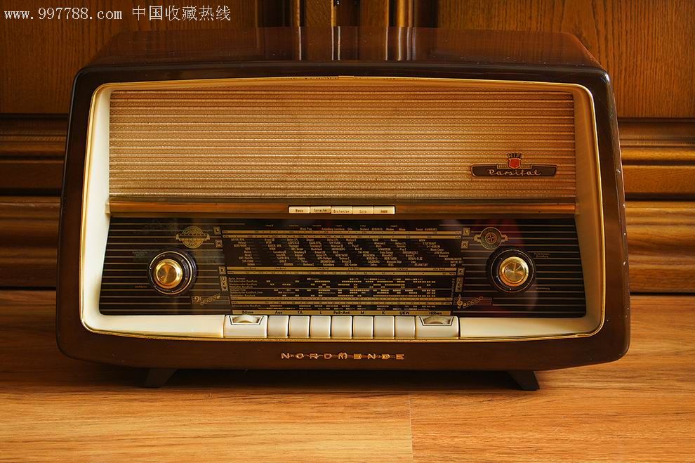 德国诺曼底老电子管收音机