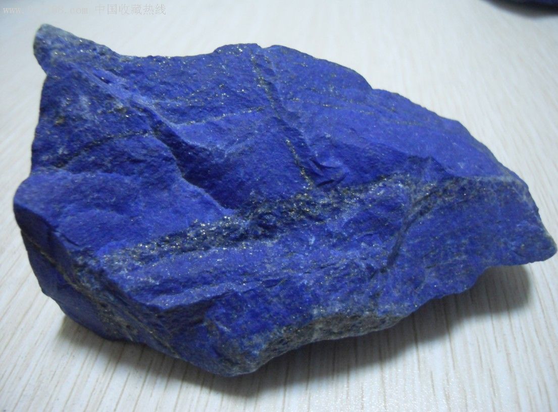 顶级青金石原石矢车菊原色