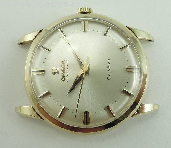 好品古董瑞士60-70年代欧米茄9k实金(金重12.3克)552自动机芯