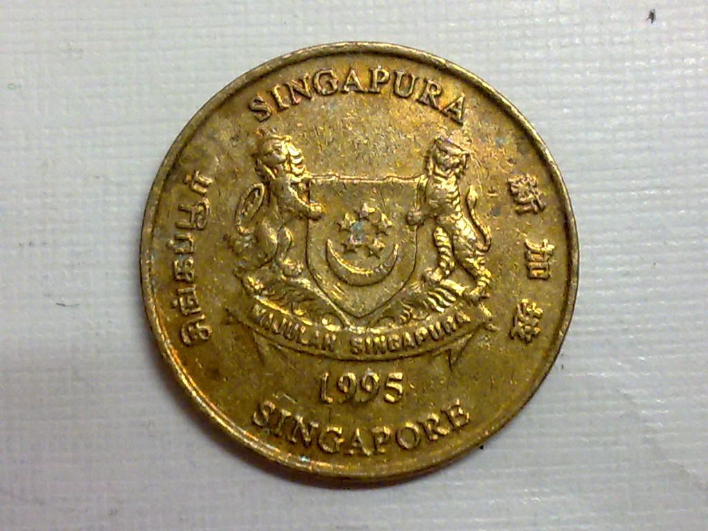 新加坡1995年5分