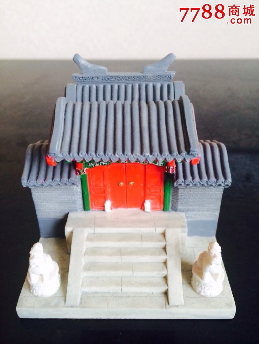 中国古建筑模型:《宅院门头》11*8*15.5(cm)