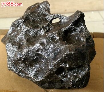 4公斤连续波浪气印天然洞阿根廷铁陨石