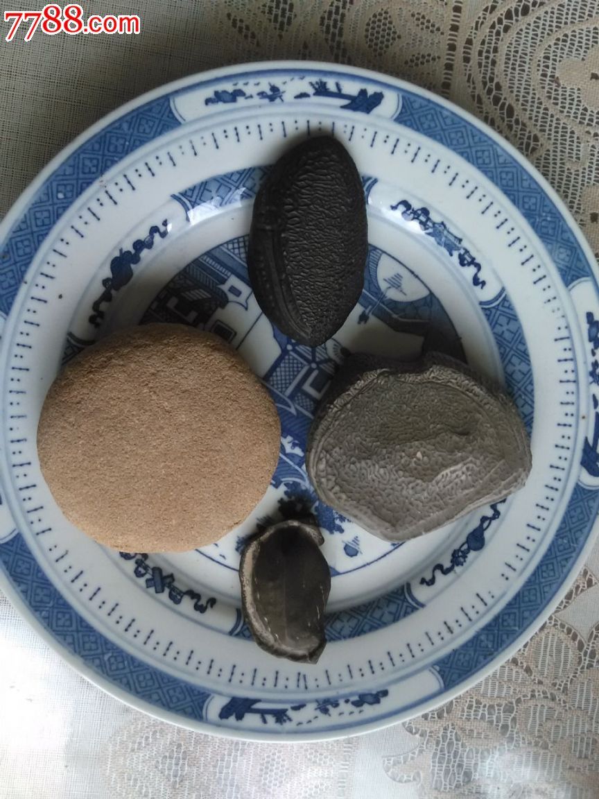 吃饺子喽----新疆泥石(又名新疆古陶石)原石