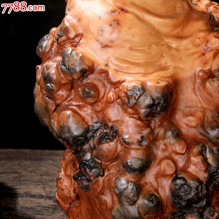 宜居品阁根雕木雕实木工艺品根艺摆件茶树根瘤佛笑佛ywd1036