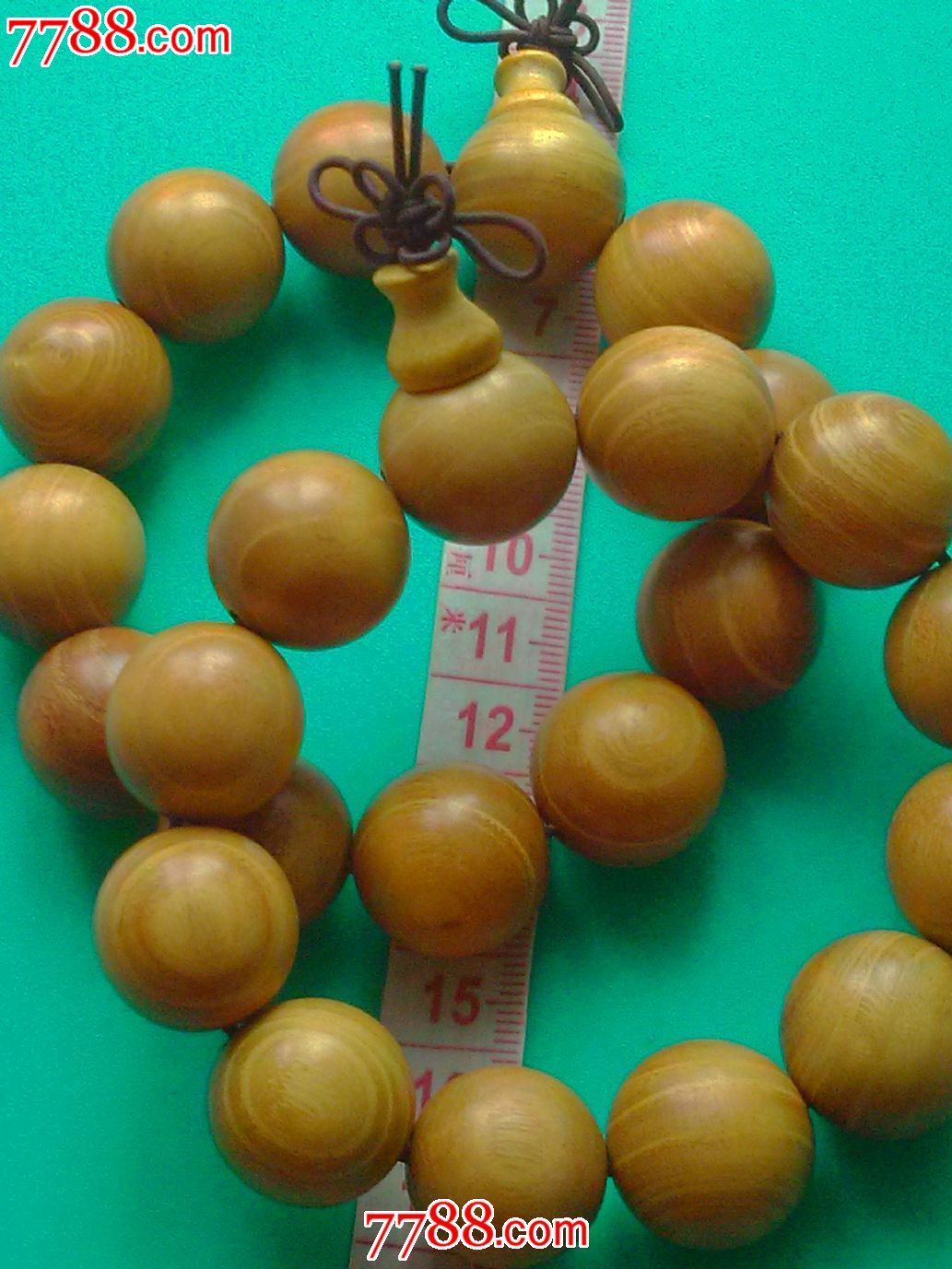 金丝檀木手链(1.9cm)