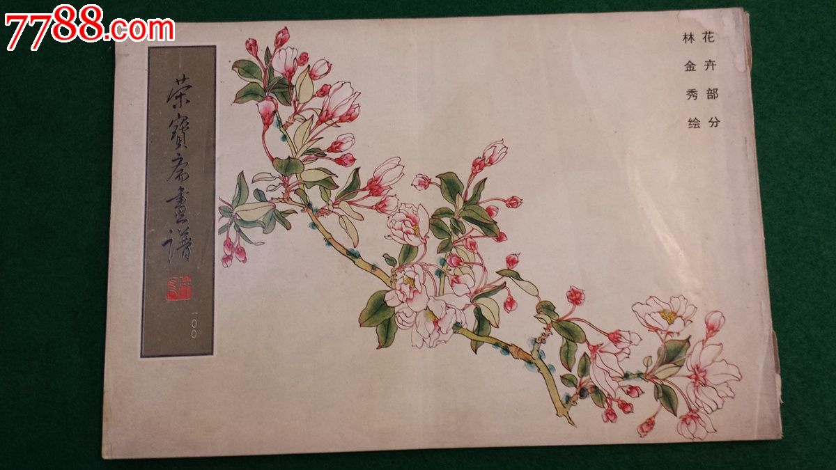 荣宝斋画谱(林金秀花卉部分100)