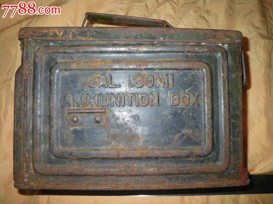 美式二战,弹药专用铁皮箱,请见图,有英文标识,包邮寄.