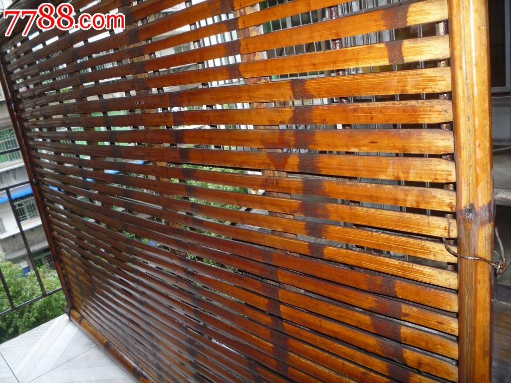 时代的产物:60,70年代老竹板床