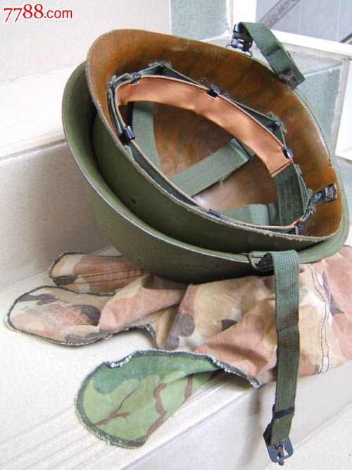 越战时期美军m1头盔内盔