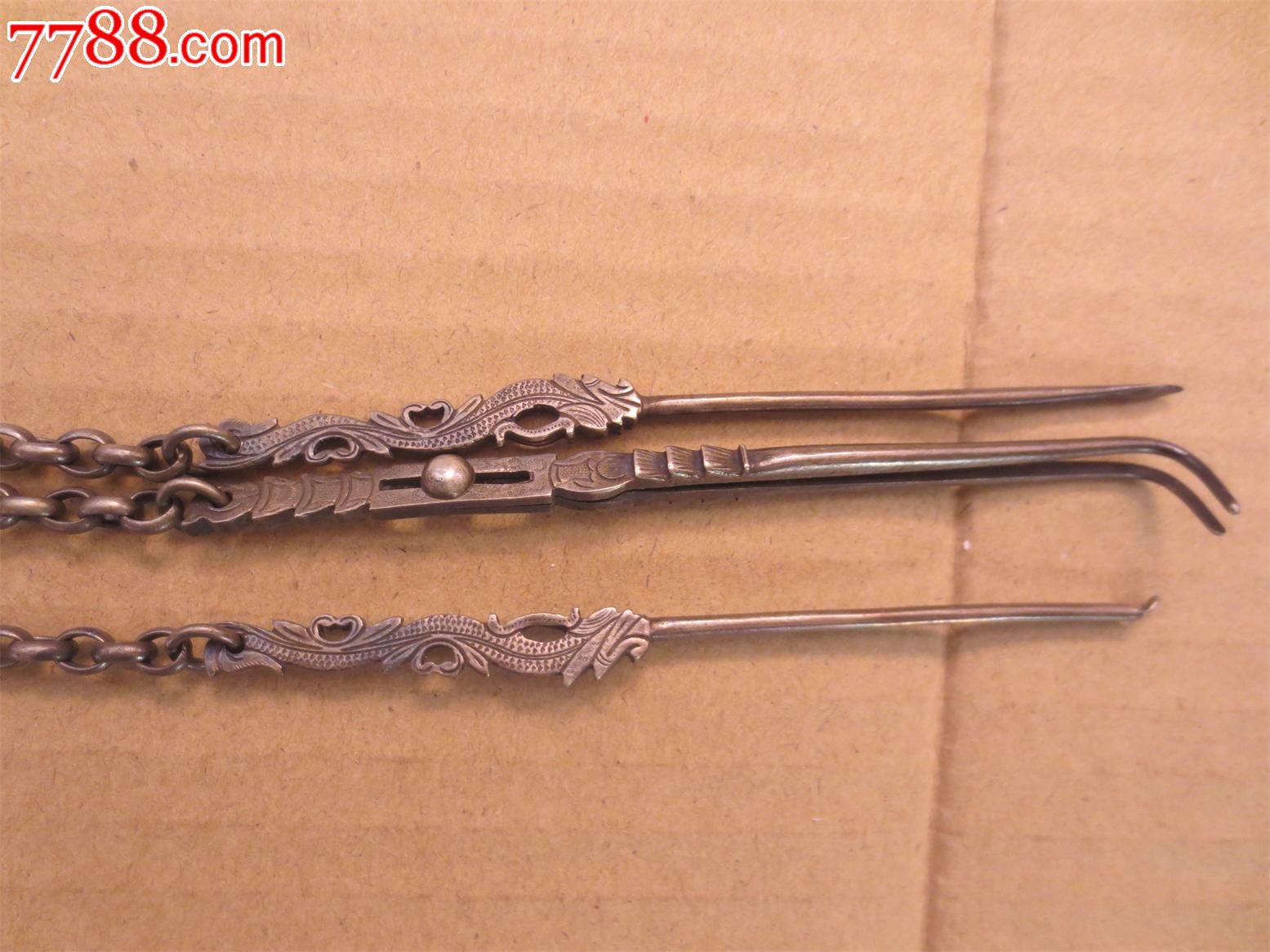 清代银三件【52.9克】