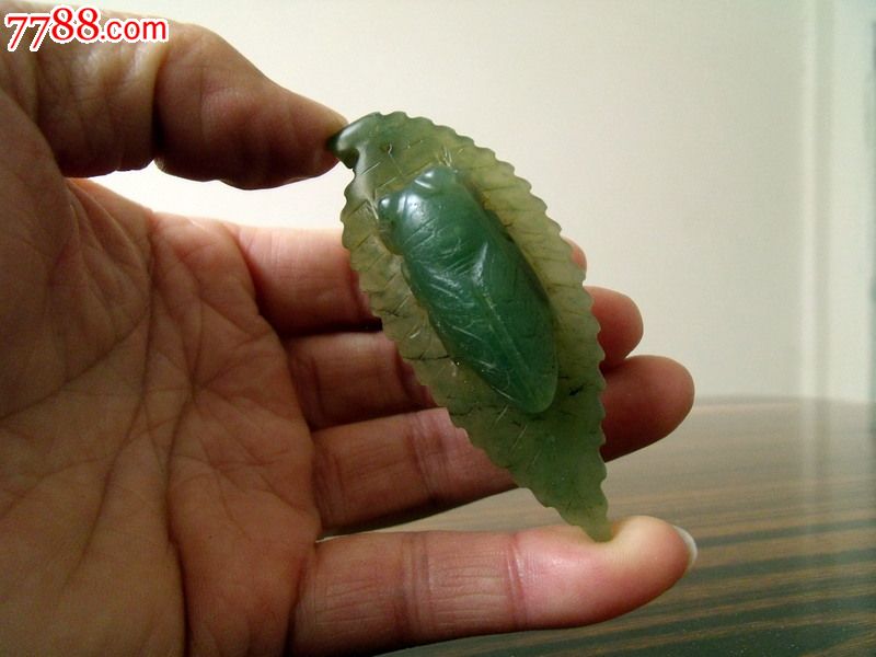 老玉雕一夜成名吊饰