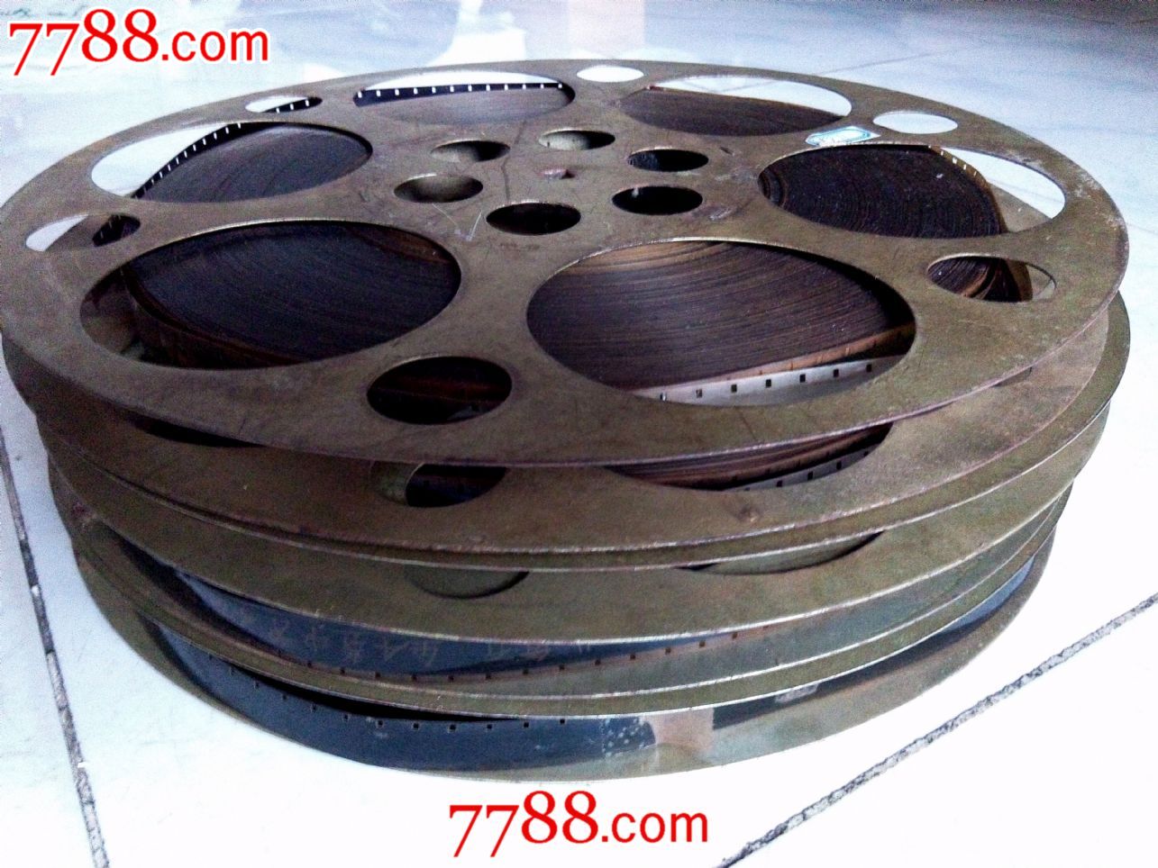 16mm文革期间老电影胶片《牛角石》