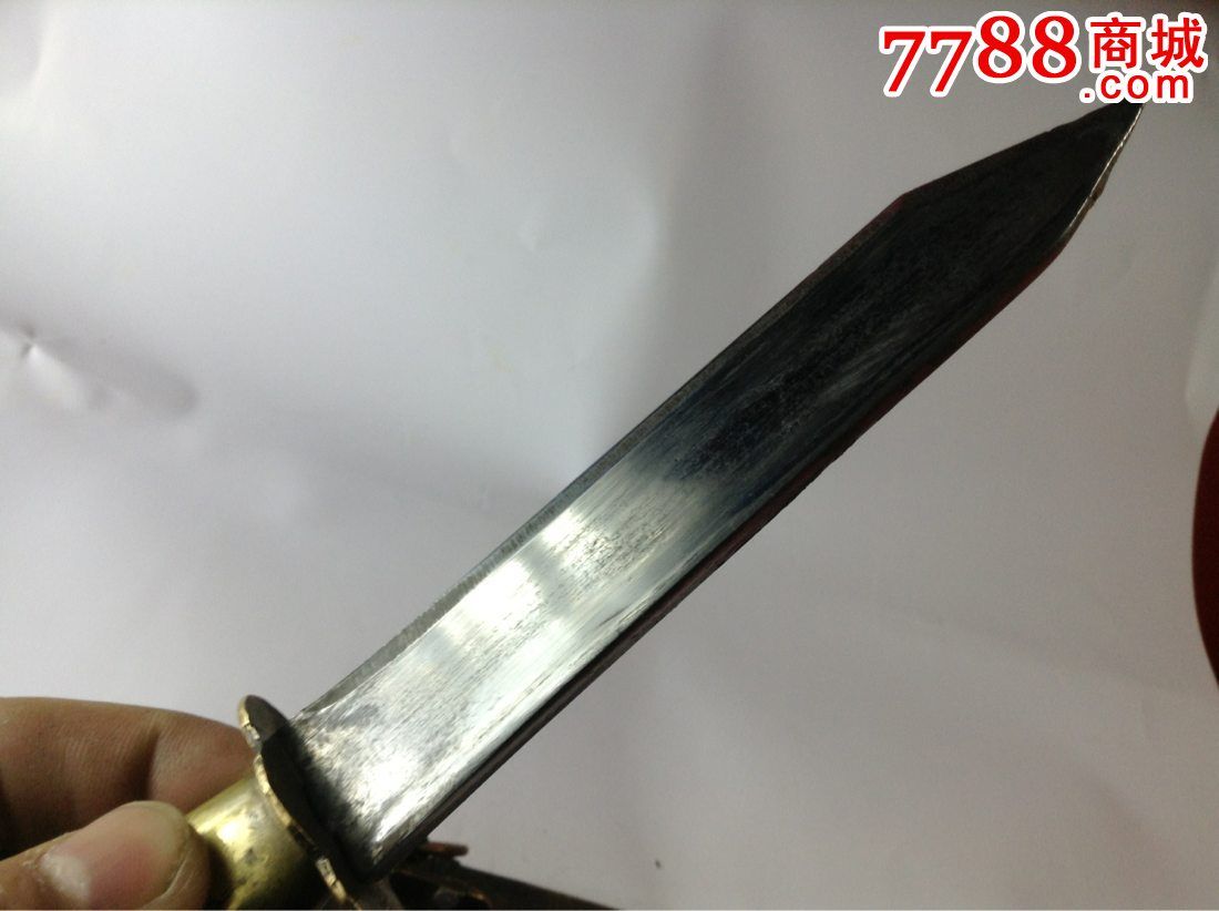 铜雕花蒙古剃,包老