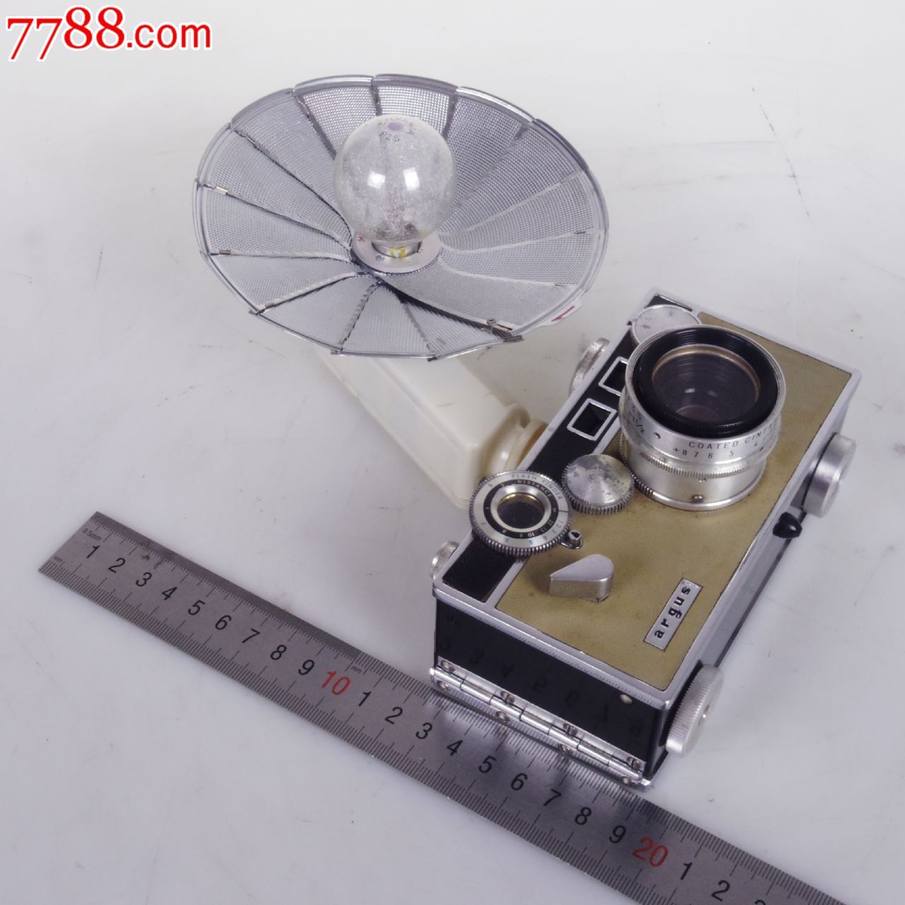 5机械旁轴胶片相机带镁光灯