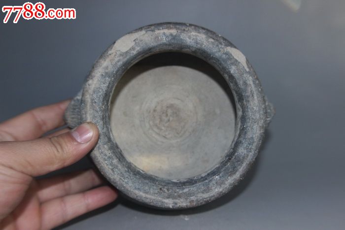汉代灰陶香炉