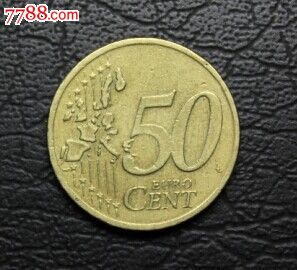 50欧元硬币图片图片
