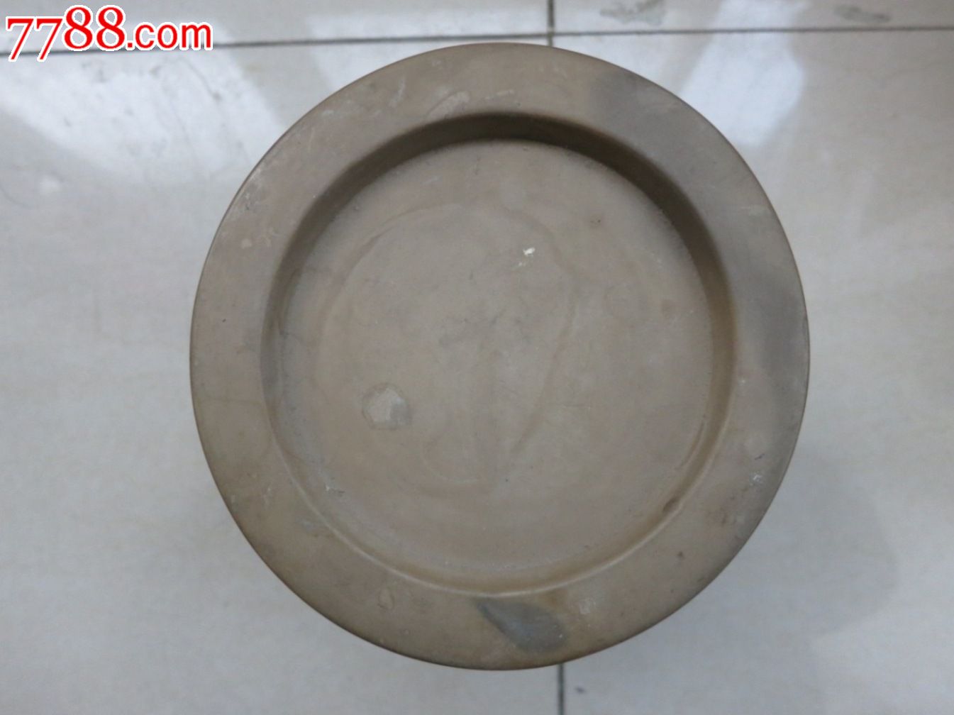 郭景声子玉款胡人拉骆驼蟋蟀盆,蛐蛐罐(全品)!