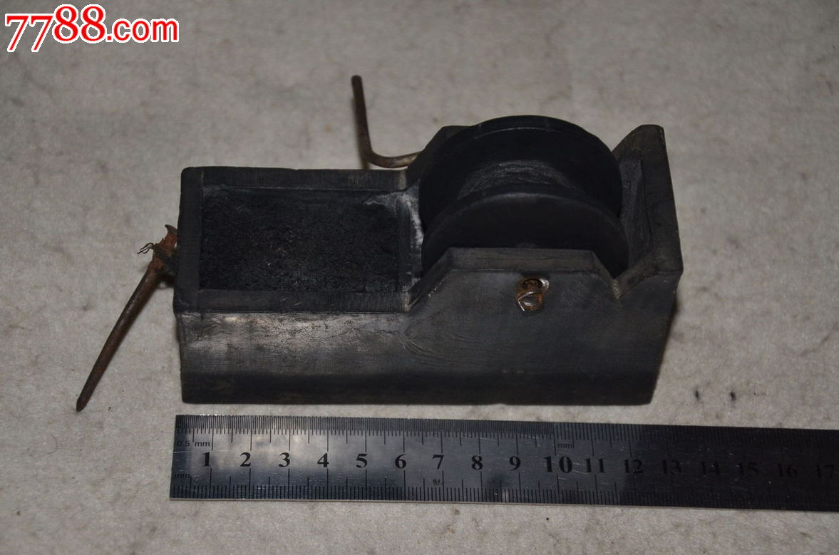 塑料墨斗,民俗收藏品,老物件