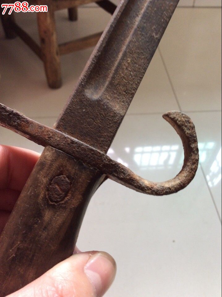 带三环长55厘米的老刺-价格:800元-se28063078-铁兵器-零售-中国收藏