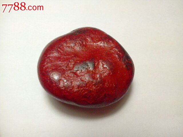 原生态雨花石,雨花石,种类不详,奇巧,原生观赏石,红色,4—5厘米_第1张