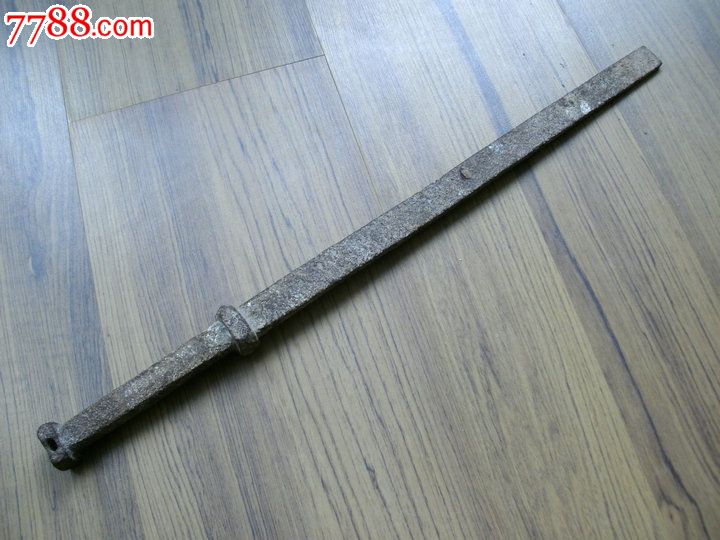 铁尺.点穴尺.清代警察老兵器.