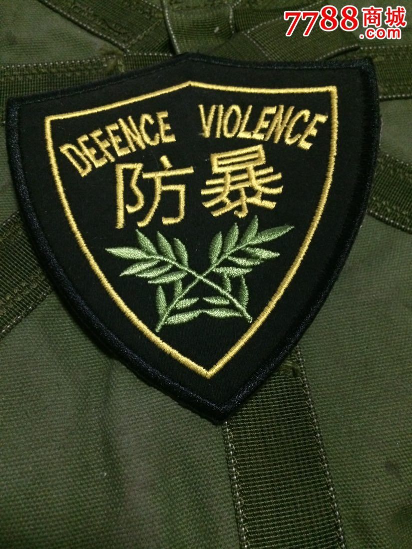 防暴警察臂章