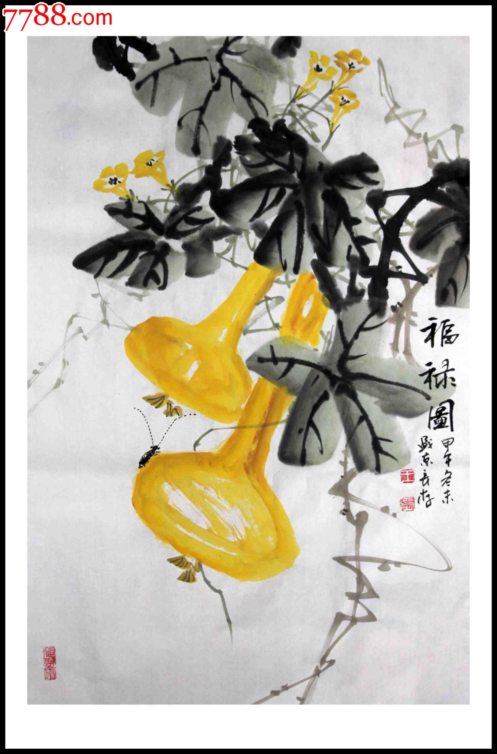 福禄图68cm*46cm