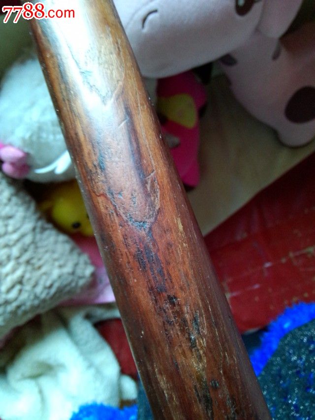 清代老梨木擀面杖