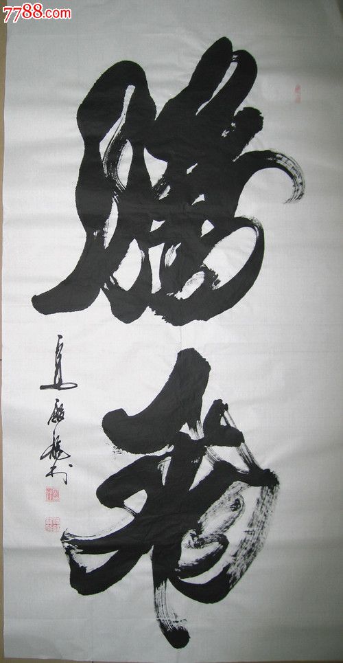 榜书大师:薛殿龙--四尺榜书--腾飞