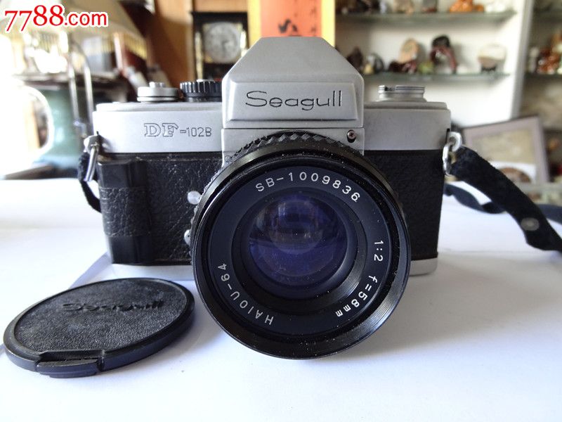 海鸥牌df-102b老机械单反照相机
