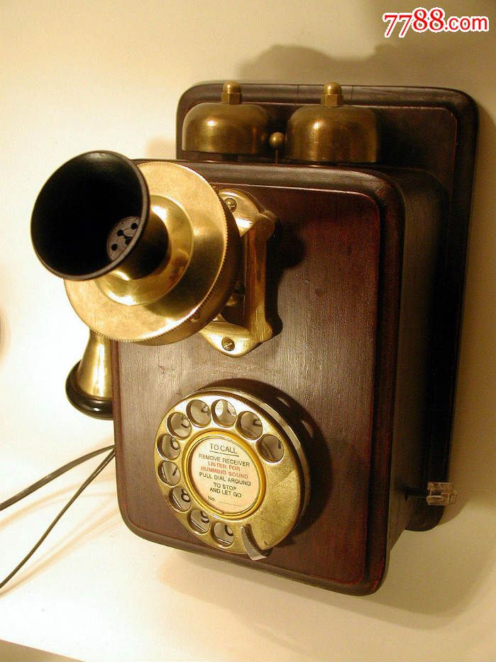 最完美的瑞典爱立信古董壁挂电话机