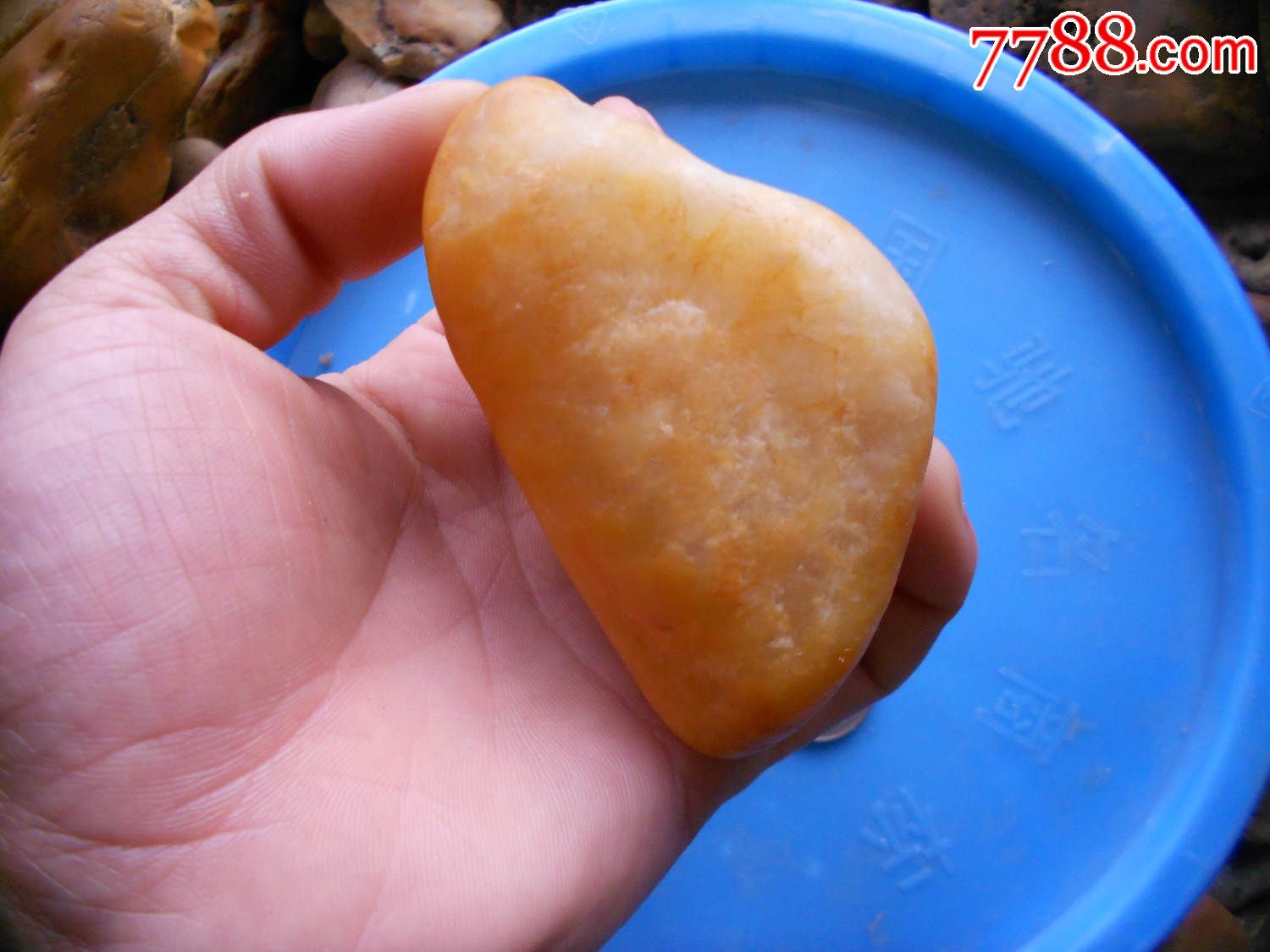 黄白冻蜡-价格:15元-se29200291-黄蜡石/蜡石-零售-中国收藏热线