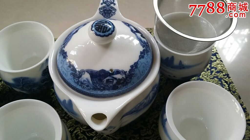 景德镇永和春aaa瓷茶具一套10件