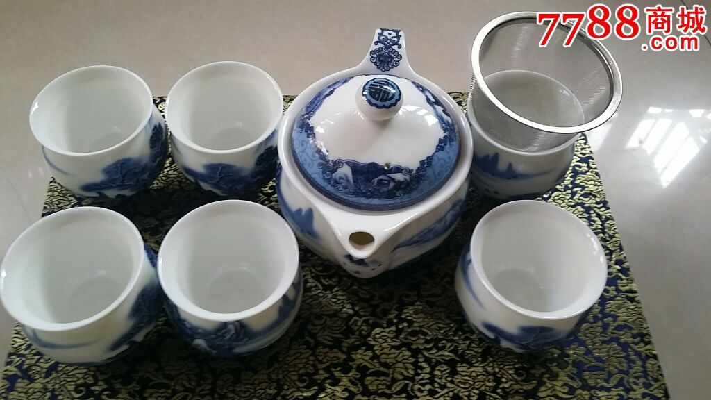 景德镇永和春aaa瓷茶具一套10件