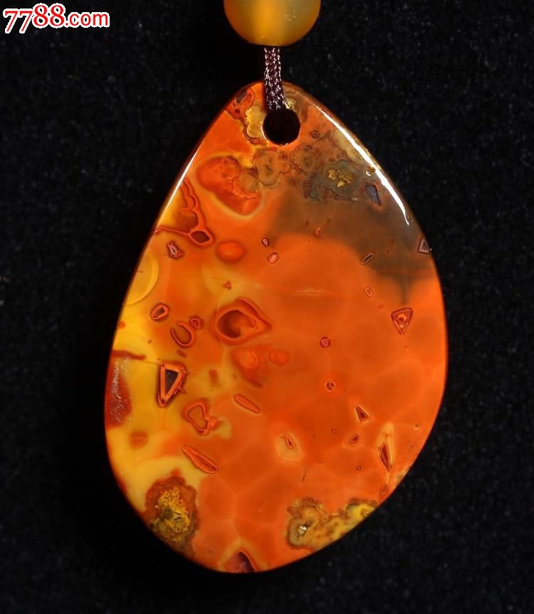 上谷战国红玛瑙挂件