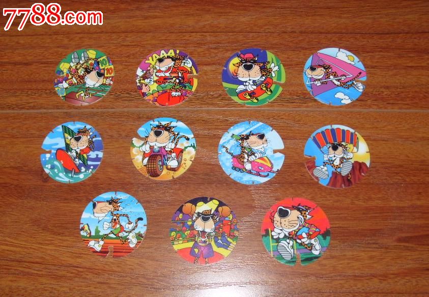 奇多·天族(塑料食品卡)体育卡11张合售