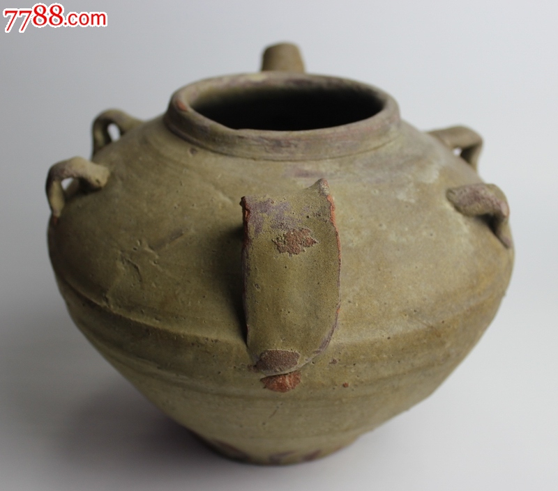 隋唐青釉四系壶