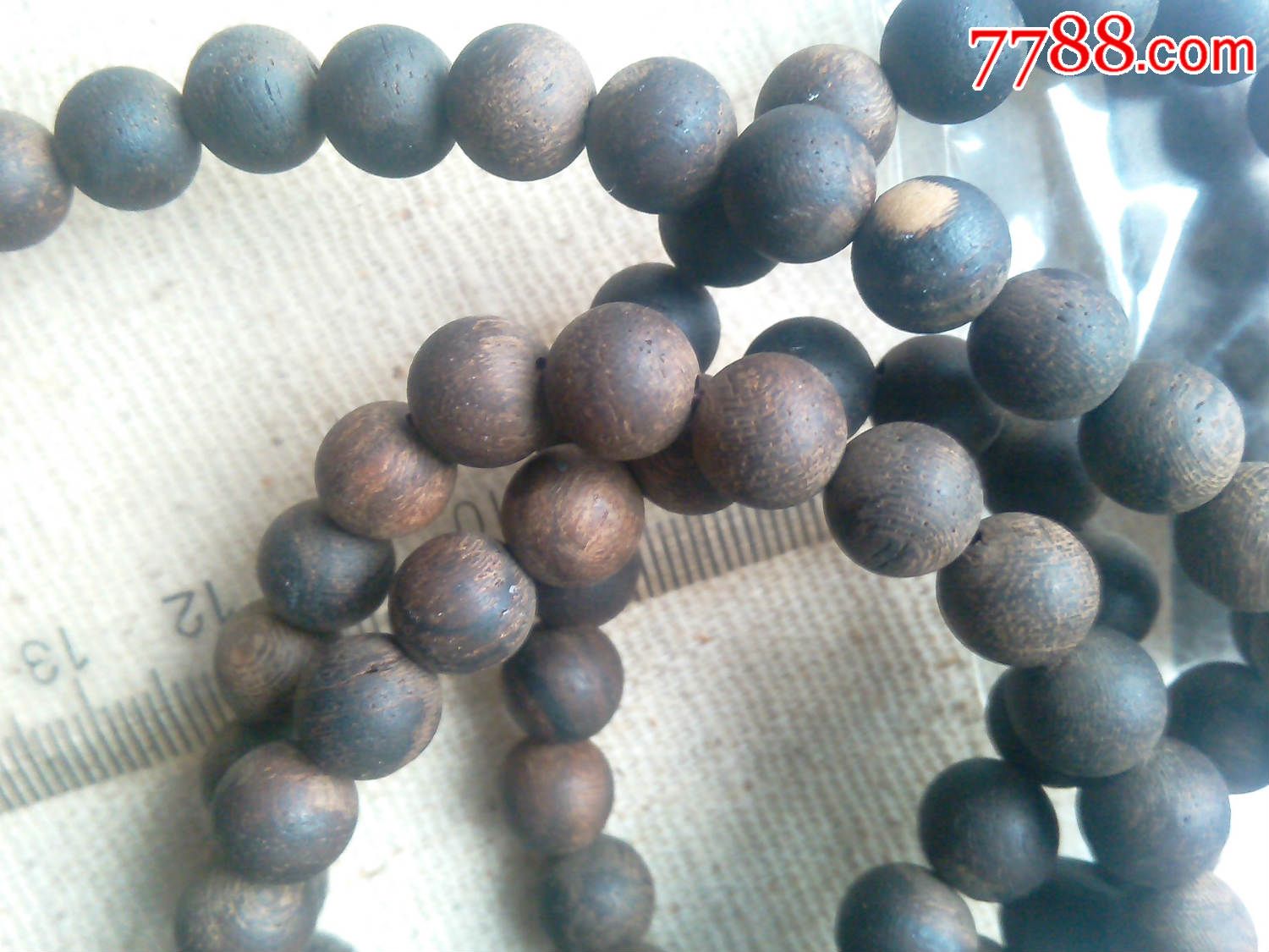 东帝汶a级108颗虎沉手钏(8mm)