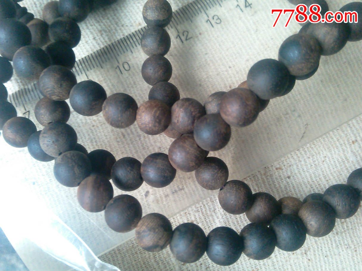 东帝汶a级108颗虎沉手钏(8mm)