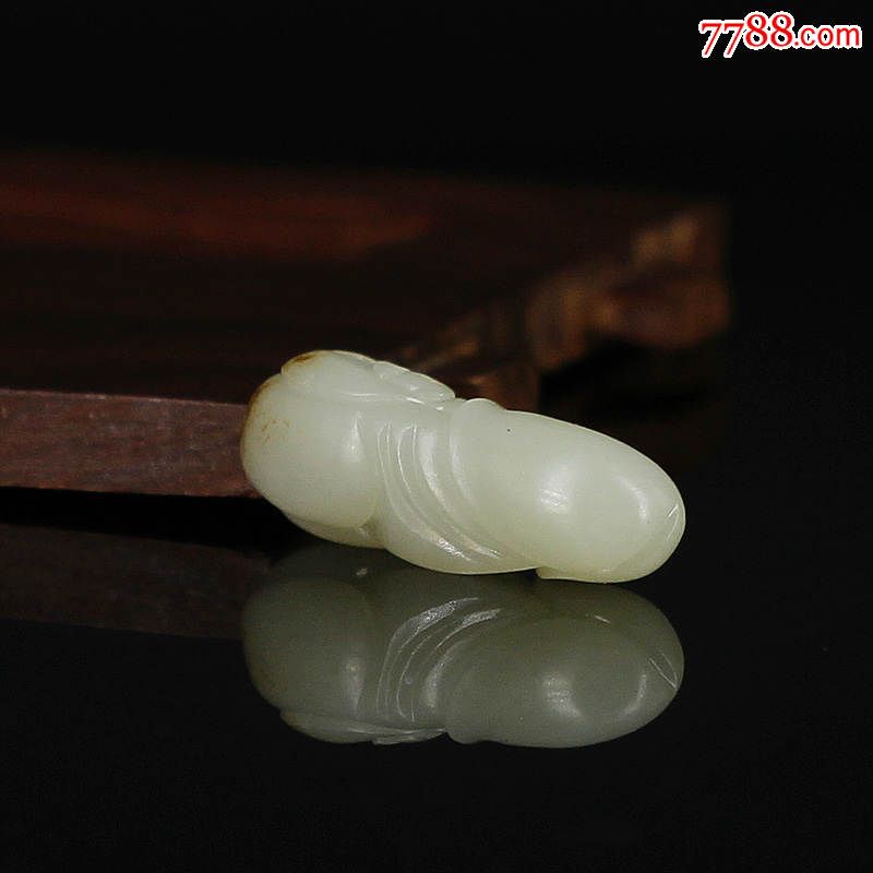 新疆和田玉褐皮白玉籽玉—生命之源—22克