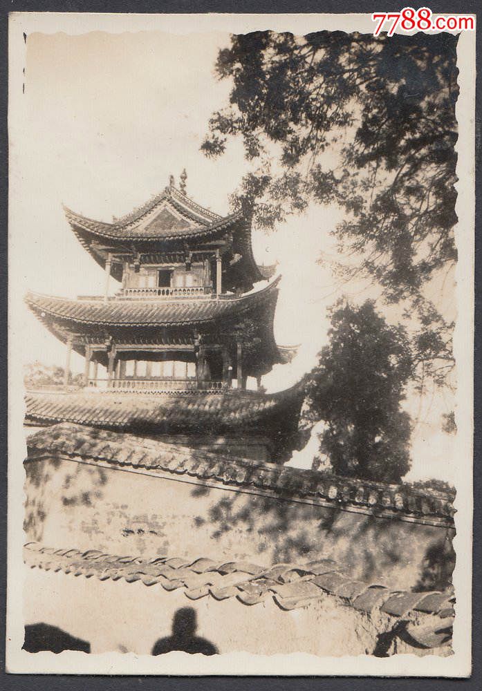 民国老照片,古建筑