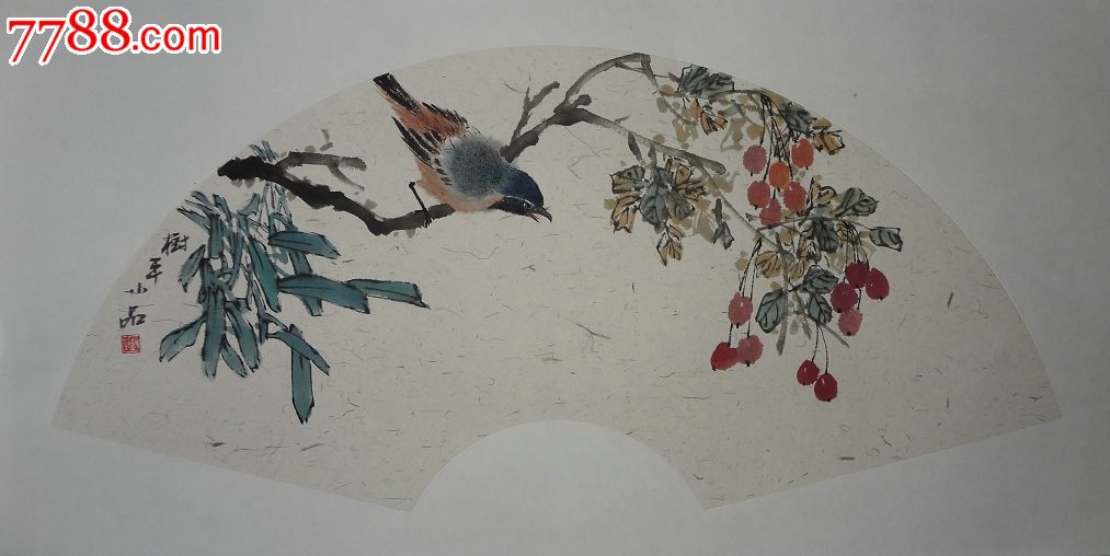 当代著名花鸟画家张淑平花鸟画小品-价格:1000元-se29956026-花鸟国画