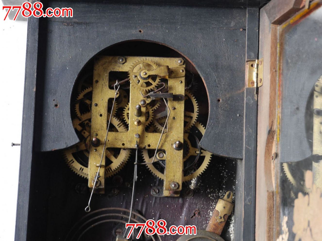 民国卧鹿大马钟