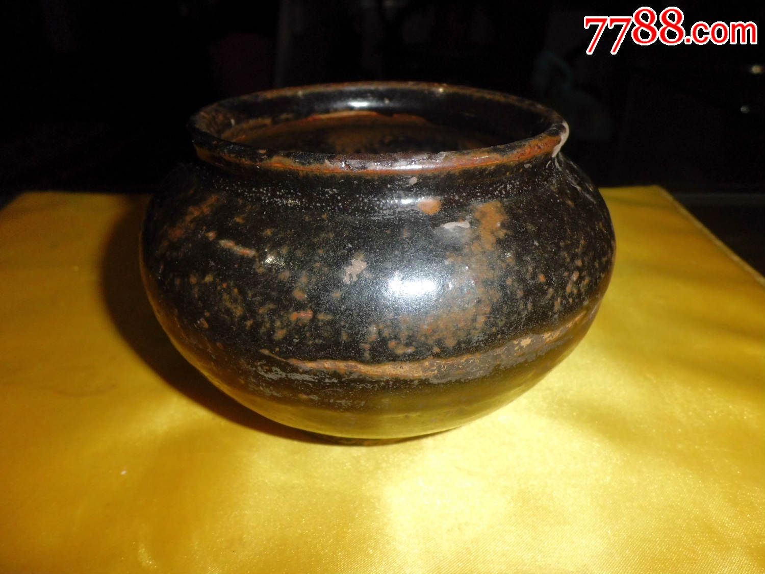 北方特有辽金时期酱黑鼬精美小罐【4】-价格:120元-se30056509-酱釉瓷